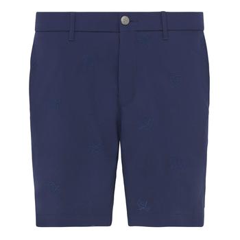 Original Penguin Space Dyed Pete Embroidered Golf Short - Black Iris