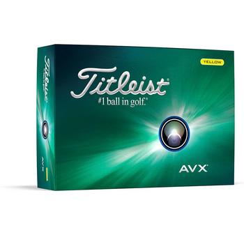 Titleist AVX Balls - Yellow