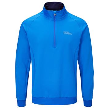 Trent Tour Mid Layer Golf Sweater - Royal Blue