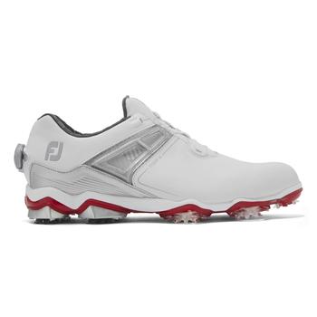 FootJoy Mens Tour X Boa 2020 Golf Shoes - White/Grey