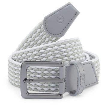 Ping Stretch Webbing Golf Belt - Pearl Grey