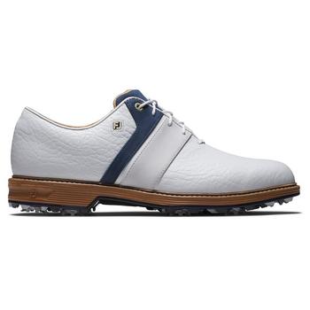 FootJoy Premier Series Packard LX Golf Shoes - White/Navy/White