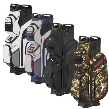 Mizuno BR-D4C Golf Cart Bag Heather Grey/Navy
