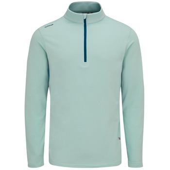 Rhodri Half Zip Midlayer - Misty Green/Forest