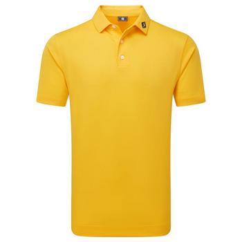 Stretch Pique Solid Mens Shirt 25 - Taxi