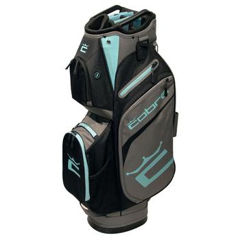 Cobra Signature Ladies Golf Cart Bag - Castlerock/Black/Angel Blue