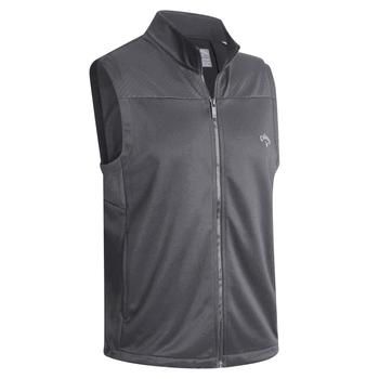 Callaway High Gauge Fleece Golf Gilet - Grey
