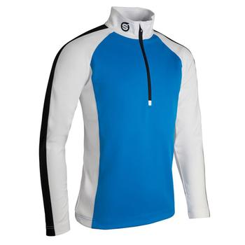 Sunderland Aspen Golf Midlayer - Lightning Blue/Black