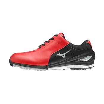 Mizuno Nexlite SL Golf Shoes - Red / Black