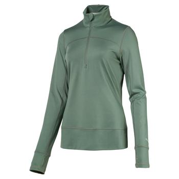 Puma 1/4 Zip Ladies Popover - Laurel Wreath