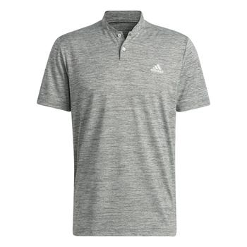 adidas Textured Stripe Golf Polo - Green