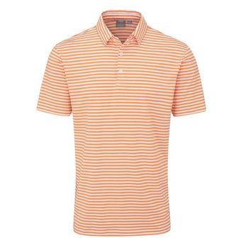 Ping Owain Golf Polo Shirt - Tangerine