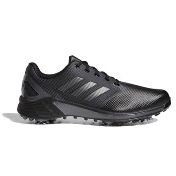 Adidas ZG21 Golf Shoes - Black/Dark Silver/Metallic
