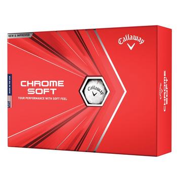Callaway Chrome Soft Golf Balls - White