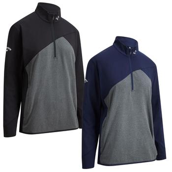 Callaway Aquapel Quarter Zip Golf Pullover - Peacoat