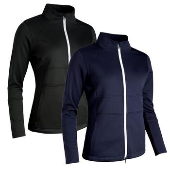 Sunderland Ladies Nira Fleece Full Zip Golf Jacket - Black