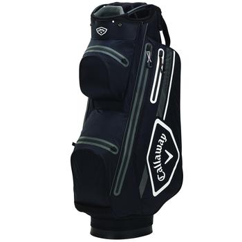 Callaway Chev Dry 14 Waterproof Golf Cart Bag 2021 - Black/White/Charcoal