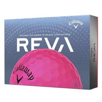 Callaway Reva Ladies Golf Balls - Pink