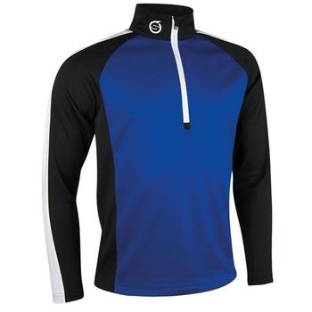 Sunderland Aspen Golf Midlayer - Electric Blue/Black/White