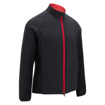 Callaway Primaloft Mixed Media Full Zip Jacket - Caviar