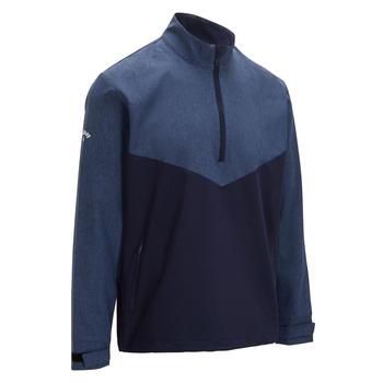 Callaway Heather 1/4 Zip Golf Windshirt - Moody Heather