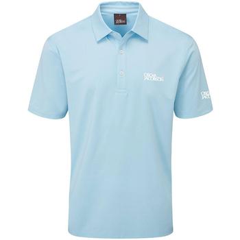 Oscar Jacobson Chap Tour Men's Golf Polo Shirt - Sky Blue