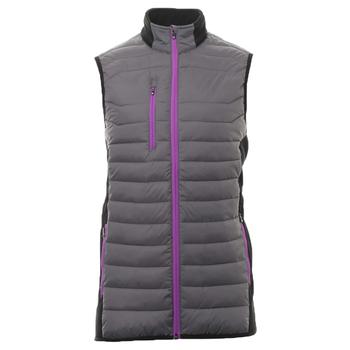 Sunderland Anton Padded Golf Gillet - Gunmetal/Black/Ultraviolet
