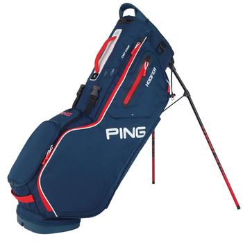 Ping Hoofer Golf Stand Bag - Navy/Red/White