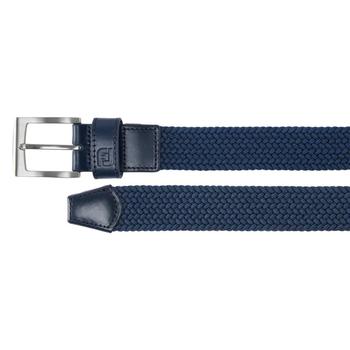 FootJoy Braided Golf Belt - Navy