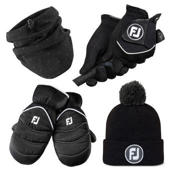 FootJoy Winter Bundle Pack (Snood, Rain Gloves, Mittens, Hat)