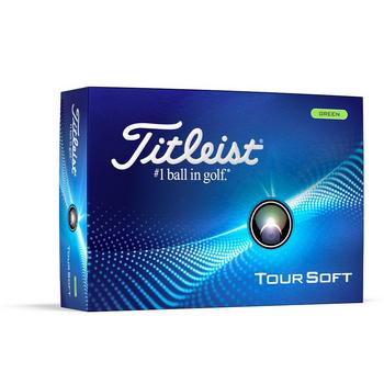Titleist Tour Soft Golf Balls - Green