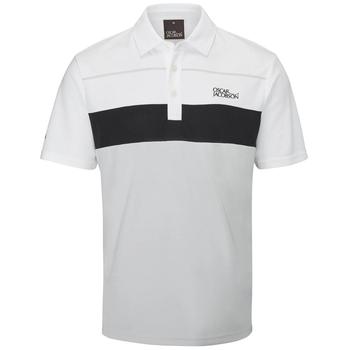 Oscar Jacobson Dodman Golf Polo Shirt - Lunar Grey