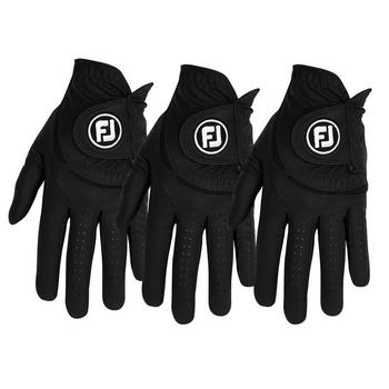 FootJoy WeatherSof Mens Black Golf Glove - Multi-Buy Offer