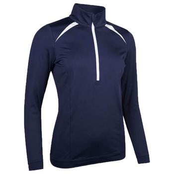 Sunderland Ladies Arosa Golf Midlayer - Navy/White
