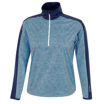 Galvin Green Roma Interface Junior Half Zip Jacket - Navy/Blue