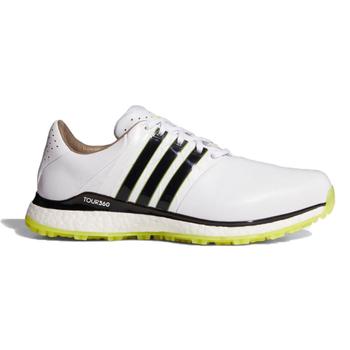 Adidas Tour 360 XT-SL Spikeless 2.0 Golf Shoes - White/Black/Yellow