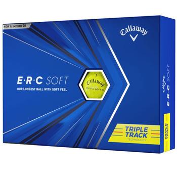 Callaway ERC Soft Triple-Track Golf Balls - Yellow