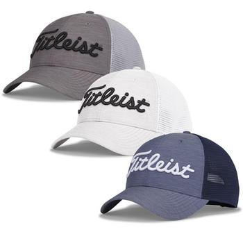 Titleist Players Space Dye Mesh Golf Caps - 3 Pack Bundle