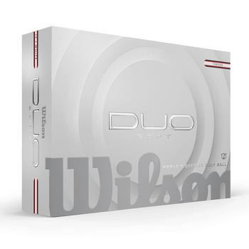 Wilson Duo Soft TRK360 Golf Balls - White