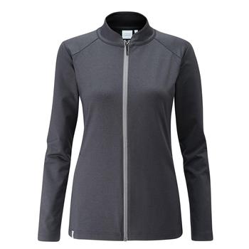 Ping Eidi Ladies Mid Layer Golf Top - Black Marl