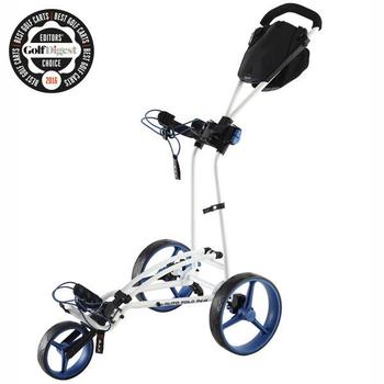 Big Max AutoFold FF Trolley - White/Blue