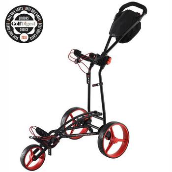 Big Max AutoFold FF Trolley - Black/Red