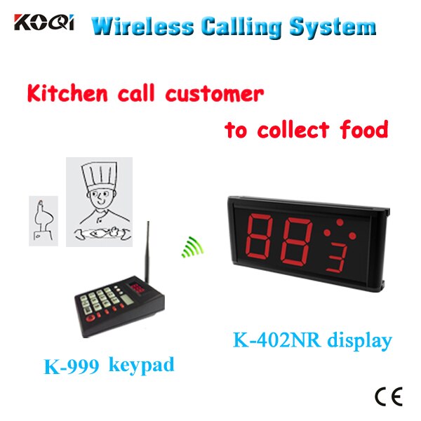 Ycall Restaurant calling system Kitchen Call Waiter System