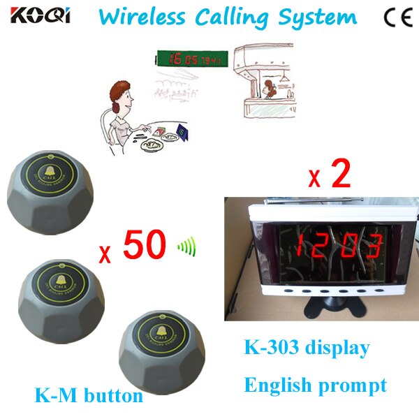 long range wireless signal hospital call system With glue to fix the button on the table or wall