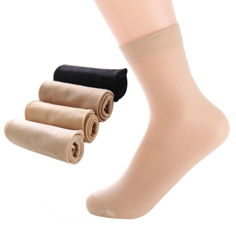 Hot Sale!10pair=20pieces High Quality Women Velvet Socks Female Socks Summer Thin Silk Transparent Ankle Sox Women's Socks 