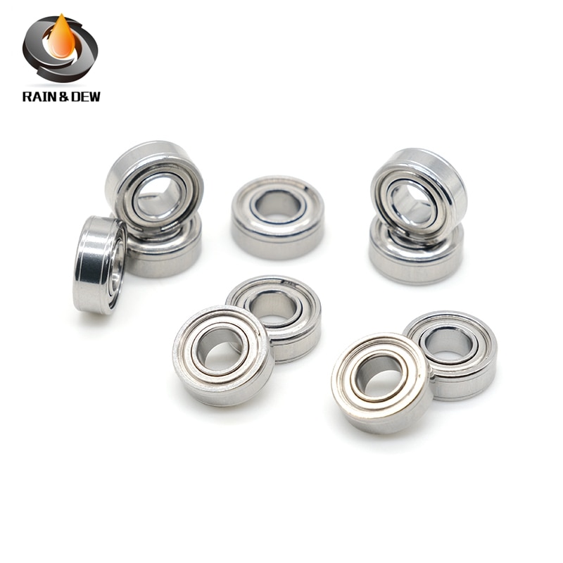 10Pcs MR105ZZ ABEC-9 Handle Bearings 5X10X4 mm high Speed Handpiece Bearing MR105 ZZ Nail Ball Bearing