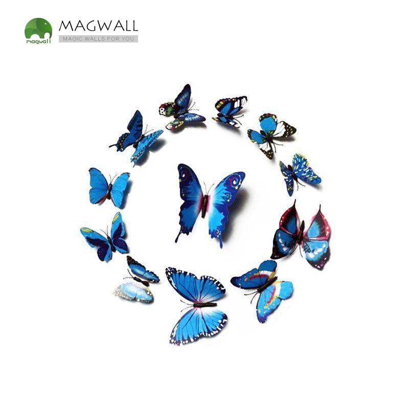 Butterfly 3D decorative sticker decorative fridge magnet