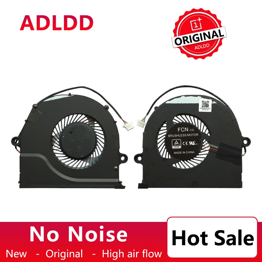 New cpu cooling fan cooler radaitor For Asus FX63V FZ63VD FX63VD DFS541105FC0T FK6P DC5V 0.5A