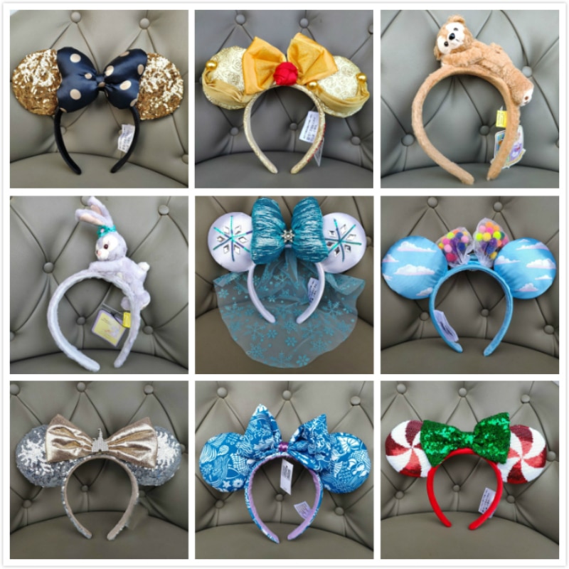 hairband Headband bandanas sticks woman girl baby hair hoop Hair Accessories beautiful sequin baby toys kids ears