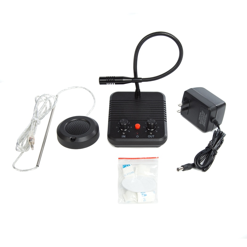 Dual Way Window Intercom System E320 Bank Interphone Zero-touch Communication For Business Bank Station Ticket Window